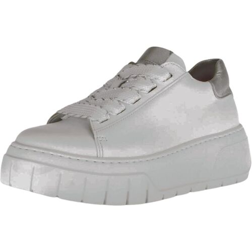 Schuhe Damen Sneaker Low Gabor Sneaker Weiss