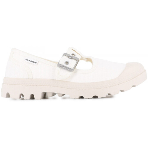 Schuhe Damen Sneaker Palladium Pampa m-jane washed Weiss