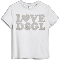 Kleidung Mädchen T-Shirts Desigual T-shirt fille  Power Grau