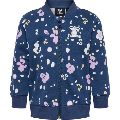Kleidung Mädchen Trainingsjacken hummel Veste de survêtement zippé bébé fille  Happy Blau