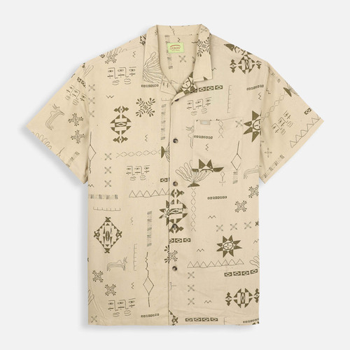 Kleidung Herren Langärmelige Hemden Oxbow Chemise SNAP Beige