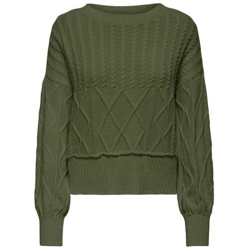 Kleidung Damen Pullover Only  Grün
