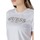 Kleidung Damen T-Shirts Guess CN SS CROPPED WASHED W5GI15 K8FQ4 Weiss