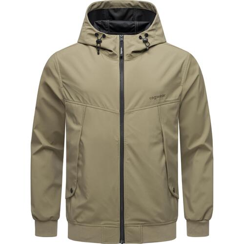Kleidung Herren Jacken Ragwear Kapuzenjacke Tyller Bonded Grün