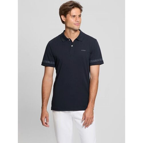 Kleidung Herren T-Shirts & Poloshirts Guess M5RP66 J1314-G7V2 SMART BLUE Blau