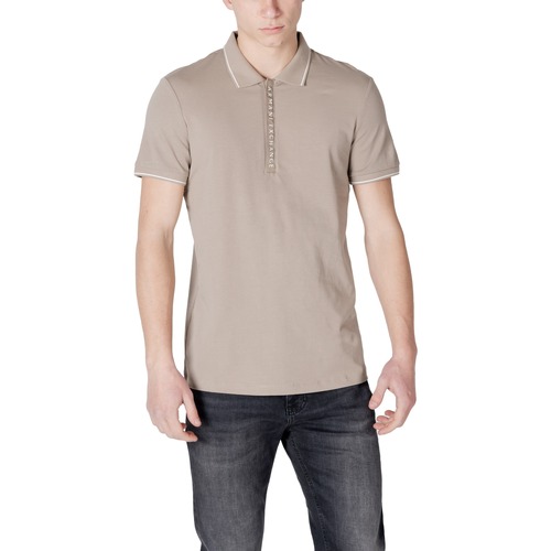 Kleidung Herren Polohemden EAX 8NZF71 ZJH2Z Beige