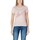 Kleidung Damen T-Shirts Guess CN SS LOVE TRIANGLE W5GI05 I3Z14 Rosa