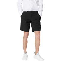 Kleidung Herren Shorts / Bermudas EAX 8NZS49 ZNYZZ Schwarz