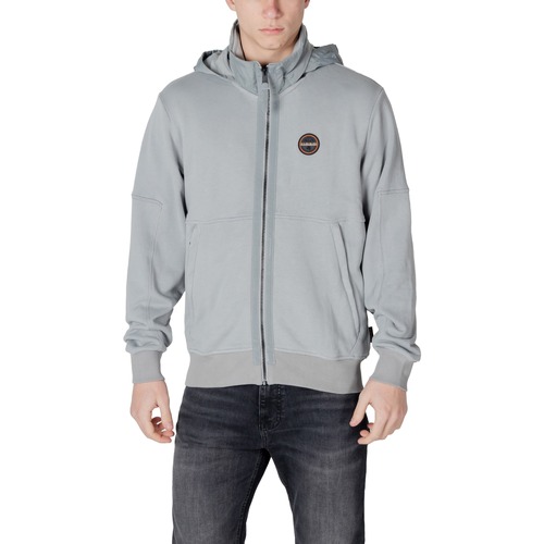 Kleidung Herren Sweatshirts Napapijri B-AMBRA FZH NP0A4ICD Grau
