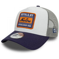 Accessoires Herren Schirmmütze New-Era Ne patch cot canv trucker newera Weiss