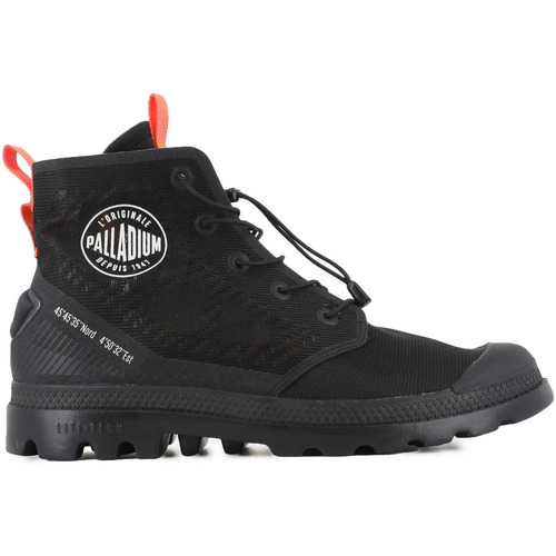 Schuhe Sneaker Palladium Baskets  Pampa Lite Travel Vt Schwarz