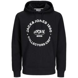 Kleidung Herren Sweatshirts Jack & Jones  Schwarz