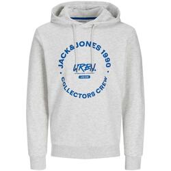 Kleidung Herren Sweatshirts Jack & Jones  Weiss