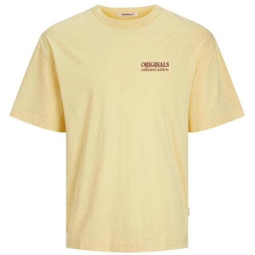 Kleidung Jungen T-Shirts & Poloshirts Jack & Jones 12278108-ITS Gelb