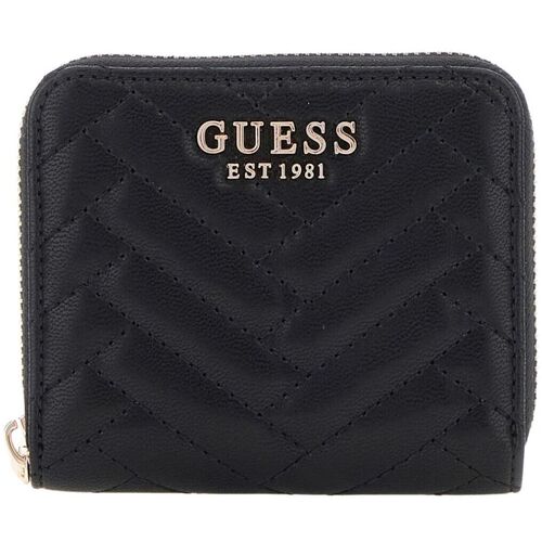 Taschen Damen Portemonnaie Guess  Schwarz
