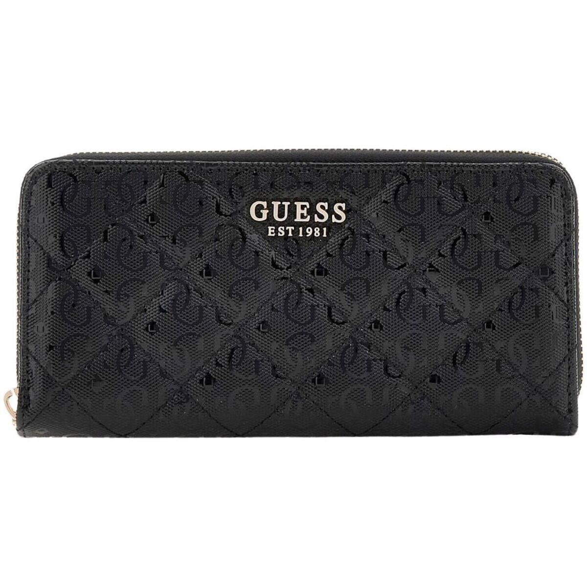 Taschen Damen Portemonnaie Guess  Schwarz