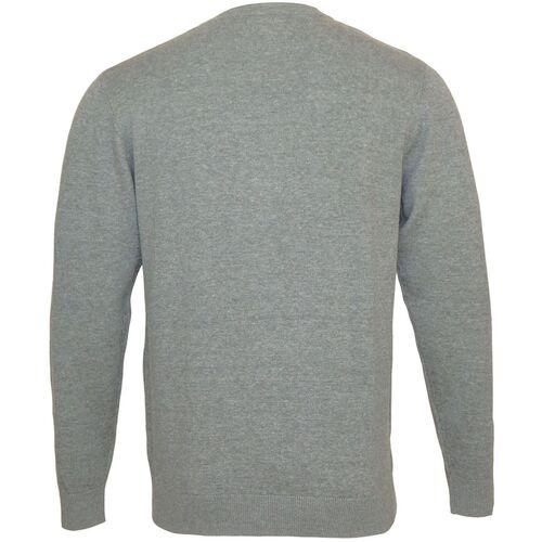 U.S Polo Assn. Strickpullover R-Neck Pullover Grau