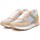Schuhe Damen Sneaker Low Xti Schuhe Freizeitschuh ICE PU COMBINED LADIES SHOES Weiss