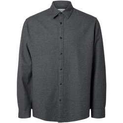 Kleidung Herren Langärmelige Hemden Selected Hemd OWEN Langarmhemd Blau