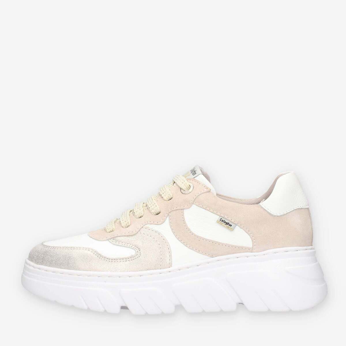 Schuhe Damen Sneaker High CallagHan 51809-PLATINO Multicolor