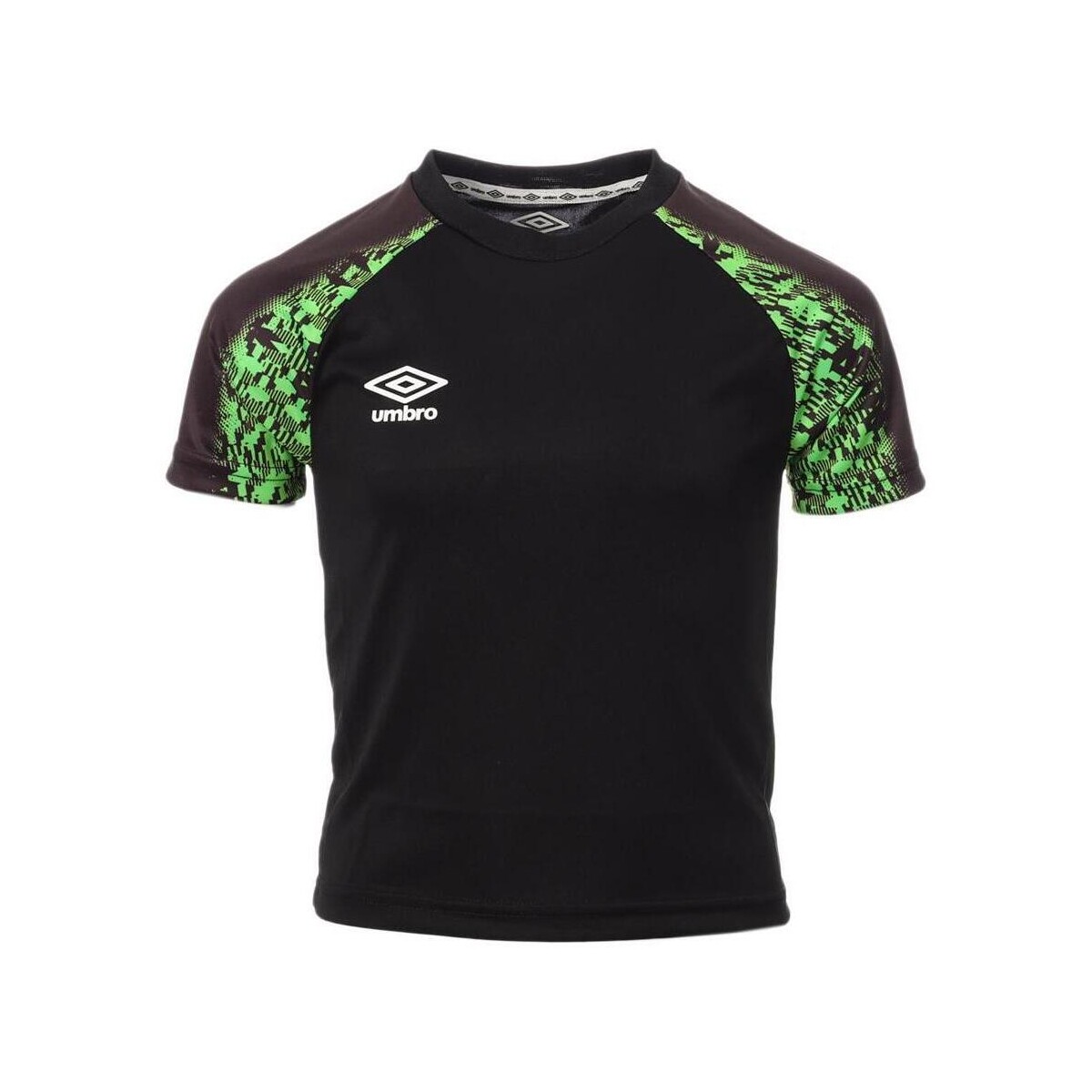Kleidung Jungen T-Shirts & Poloshirts Umbro 972260-40-NVJ Schwarz