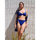 Kleidung Damen Bikini Ober- und Unterteile Lisca Armaturiertes Badeanzugoberteil SORRENTO Blau