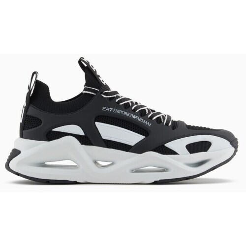 Schuhe Herren Sneaker Low Emporio Armani EA7 X8X174 XK377 Schwarz