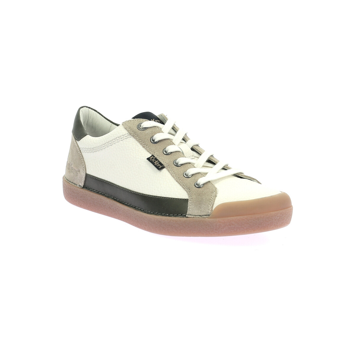 Schuhe Herren Sneaker Low Kickers Kick Trainer Weiss