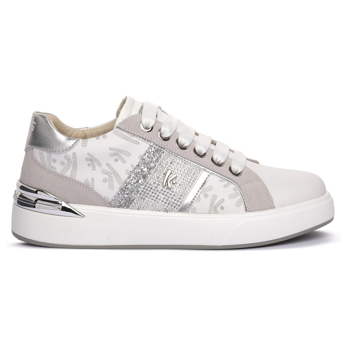 Schuhe Damen Sneaker Keys EDER Weiss