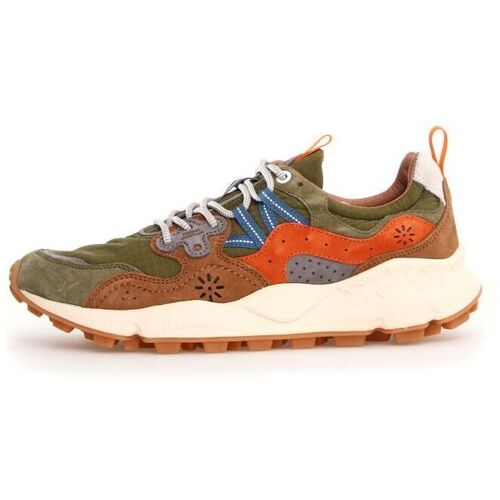Schuhe Herren Sneaker Flower Mountain YAMANO 3 - 2017816-14 1F06 MILITARY BROWN Grau