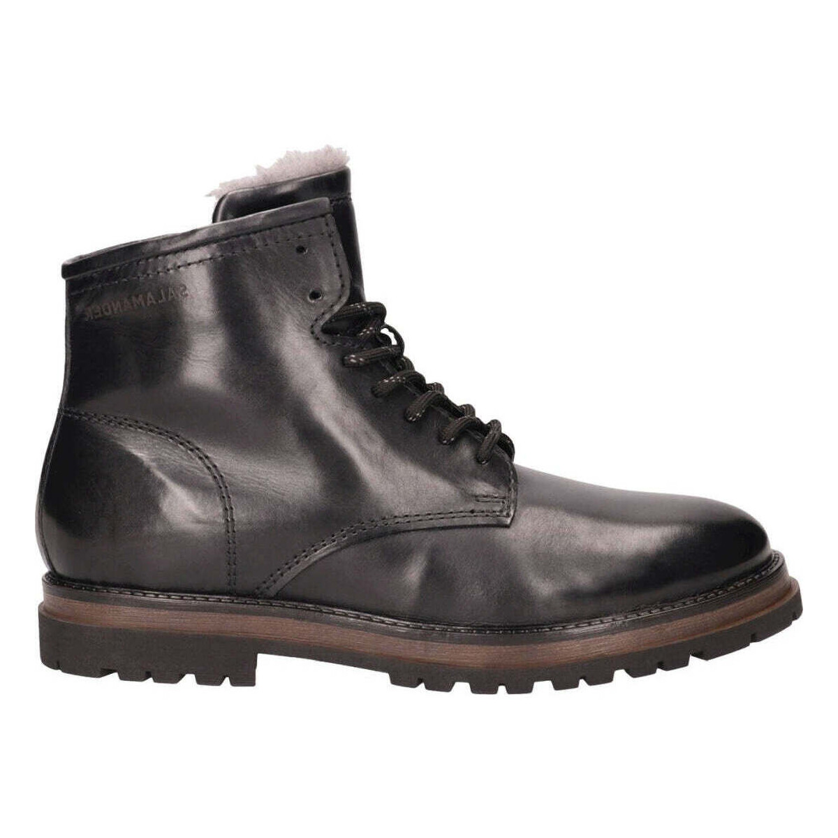 Schuhe Herren Boots Salamander  Schwarz
