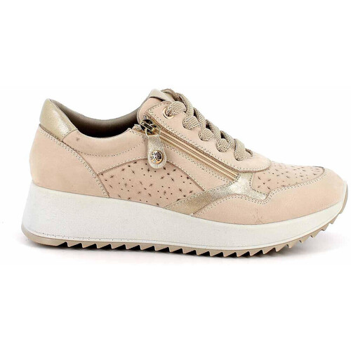 Schuhe Damen Sneaker Imac 756870 Beige