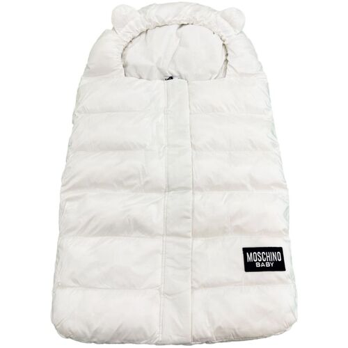 Kleidung Jungen Daunenjacken Moschino MUE00Q-L3A22 Weiss