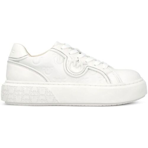 Schuhe Damen Sneaker Low Pinko SS0041P048 Weiss