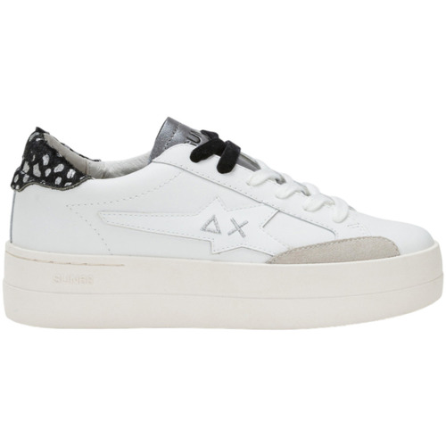 Schuhe Damen Sneaker Low Sun68 Z44223 Weiss