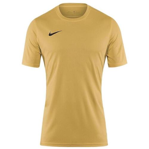 Kleidung Mädchen T-Shirts & Poloshirts Nike BV6741-729 Gelb