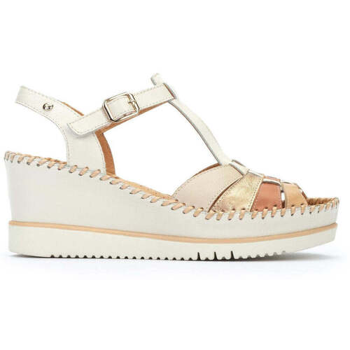 Schuhe Damen Sandalen / Sandaletten Pikolinos Aguadulce Weiss