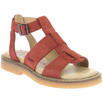 Schuhe Damen Sandalen / Sandaletten Kickers Kick Lila Rot