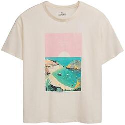 Kleidung Damen T-Shirts & Poloshirts Teddy Smith 31017333D Weiss