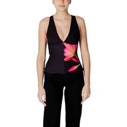 Kleidung Damen Tops / Blusen Desigual BLUS_FOBOS 25SWBW09 Schwarz