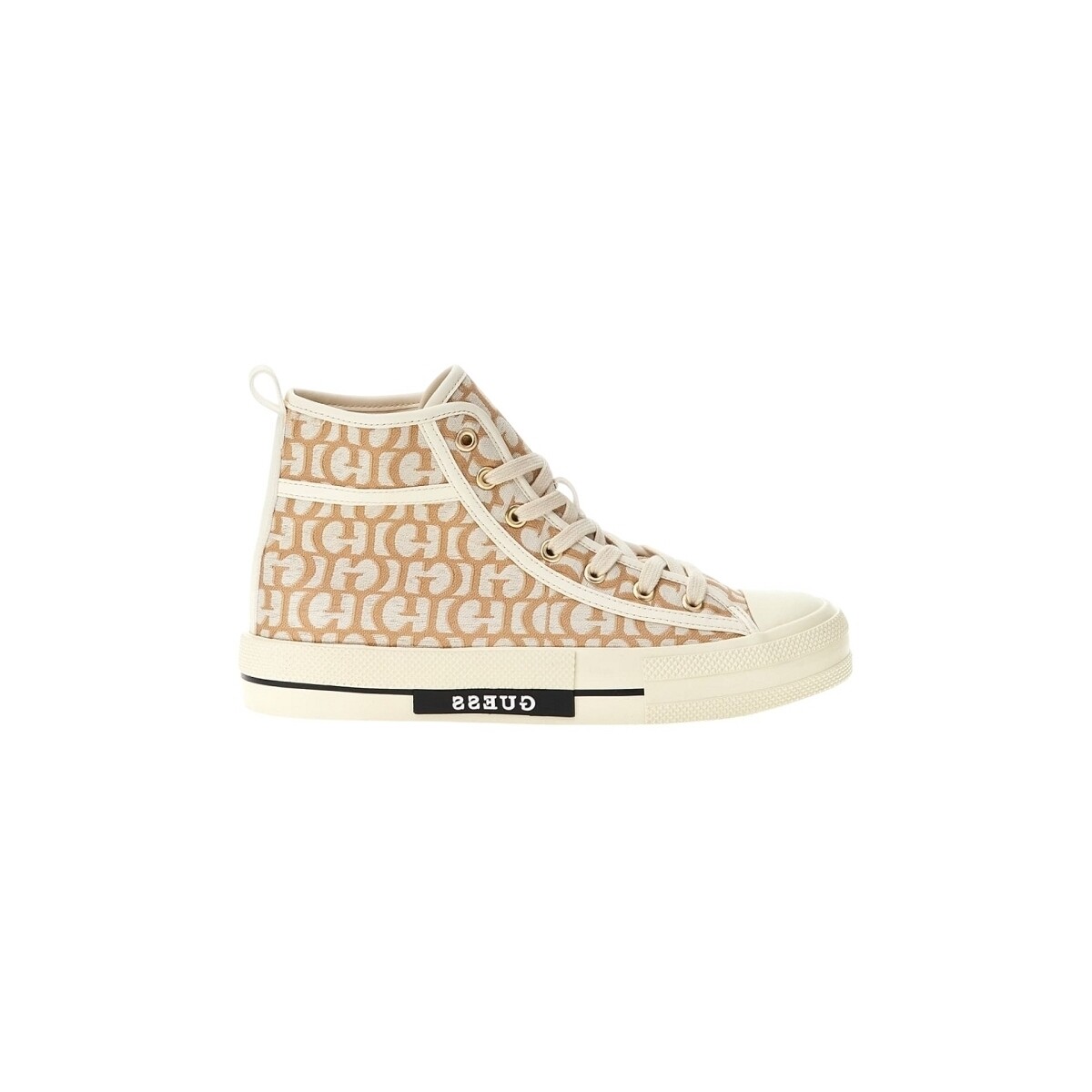Schuhe Damen Derby-Schuhe Guess FLPCOL FAL12 Gold