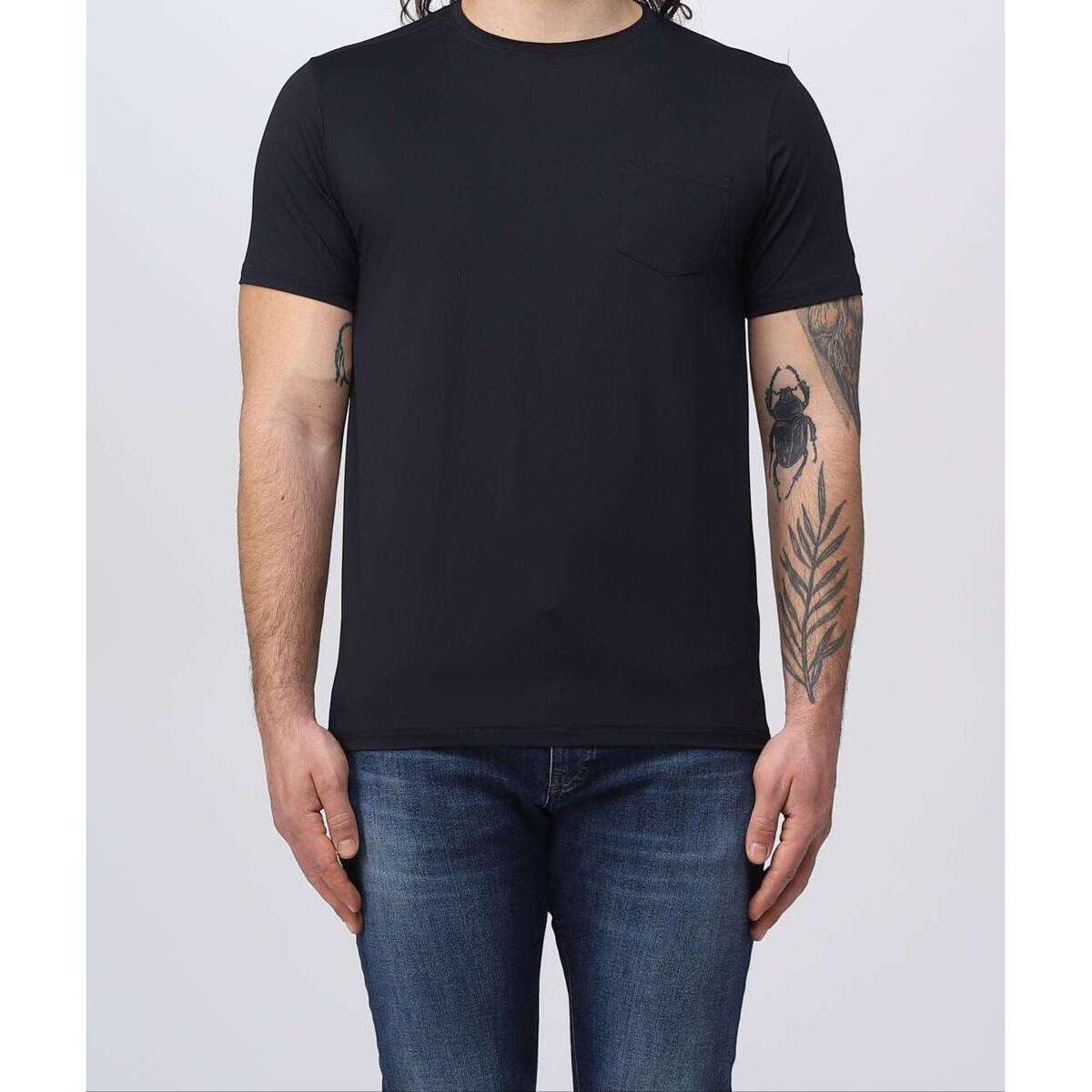 Kleidung Herren T-Shirts Save The Duck  Blau