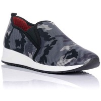 Schuhe Damen Slip on Hannibal Laguna ALOHA-01 Grau