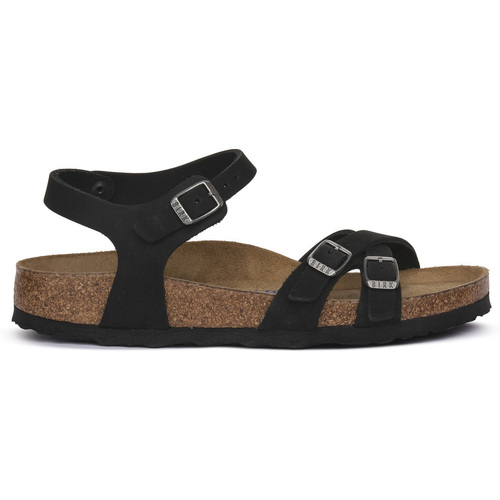Schuhe Damen Sandalen / Sandaletten BIRKENSTOCK KUMBA SFB BLK CALZ S Schwarz