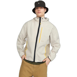 Kleidung Herren Windjacken Revolution Veste imperméable à capuche Weiss