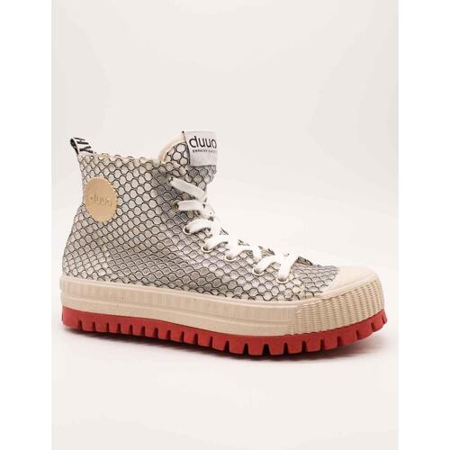 Schuhe Damen Sneaker Duuo  Weiss