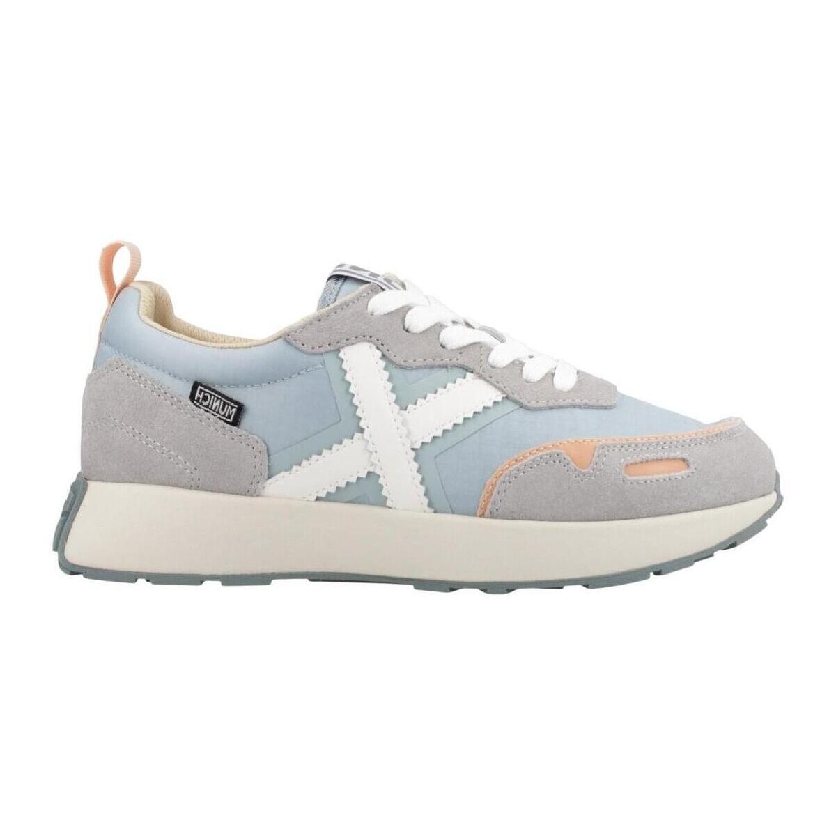 Schuhe Damen Sneaker Low Munich  Blau