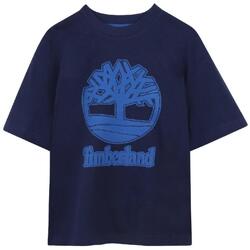 Kleidung Jungen T-Shirts Timberland  Blau