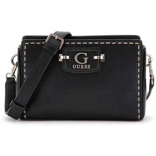Taschen Damen Schultertaschen Guess HWBG963772 Schwarz