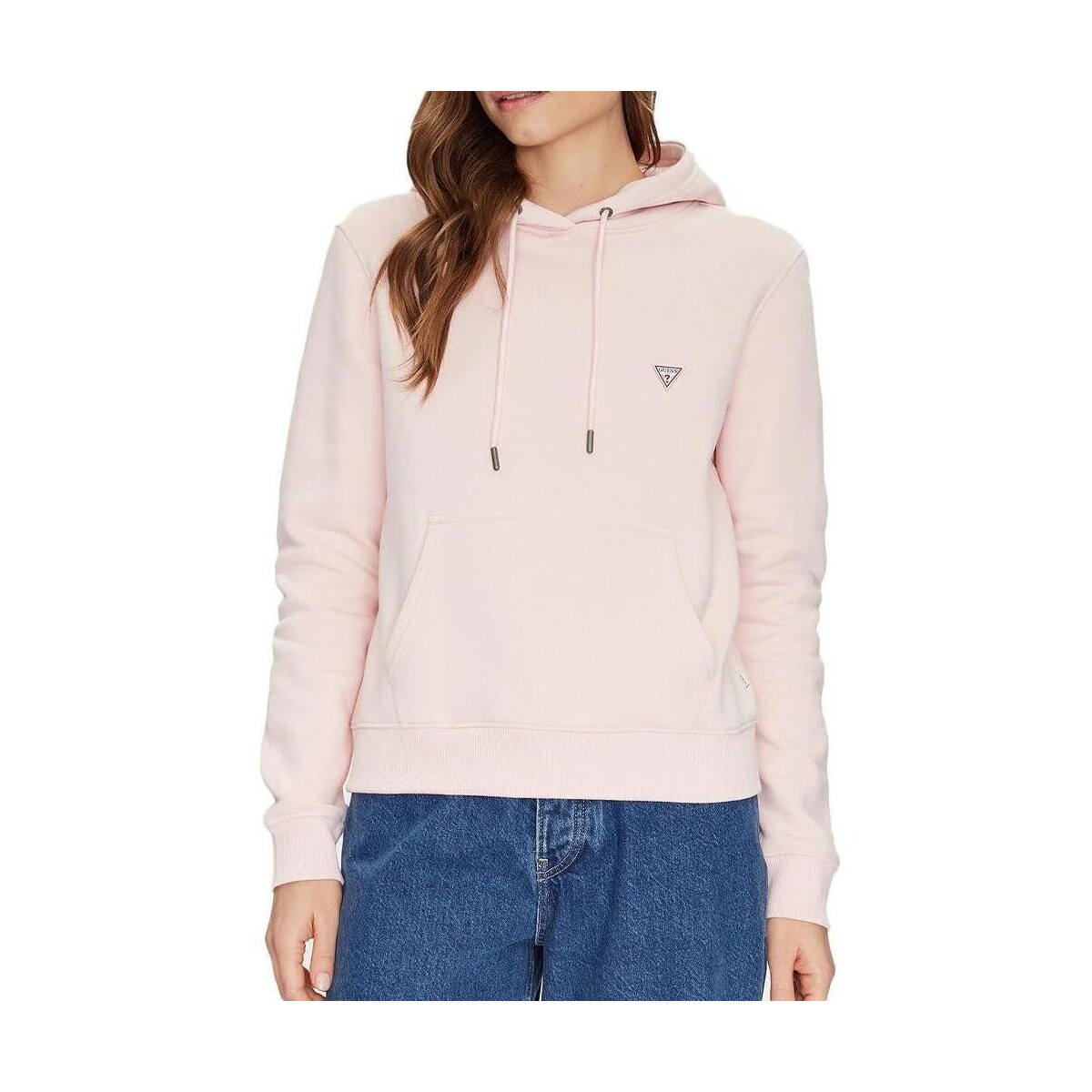 Kleidung Damen Sweatshirts Guess G-W4YQ04KC811 Rosa